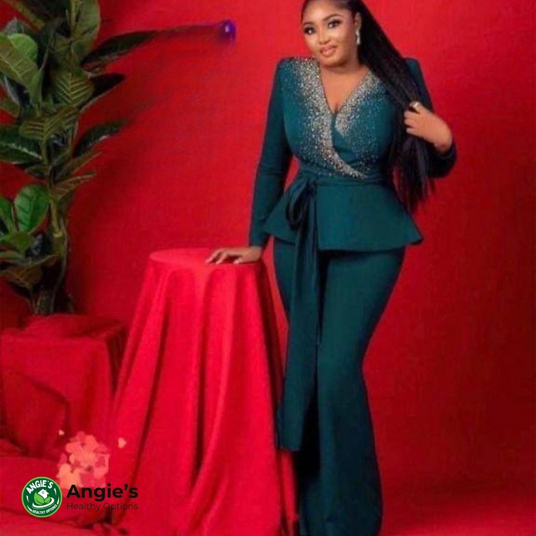 Emerald Prestige Suit – Embellished Power Waist Peplum Set